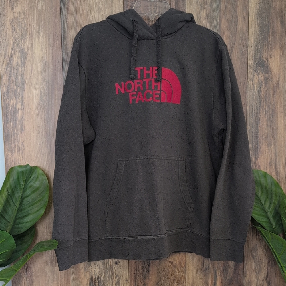 The North Face Men's Dark Gray Hoodie L C692
